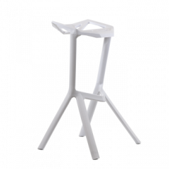 Барный стул Barneo N-228 One белый (95194) в Магнитогорске - magnitogorsk.mebel24.online | фото 1