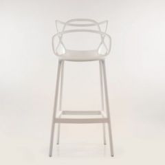 Барный стул Barneo N-235 Masters, белый, design Phillip Stark в Магнитогорске - magnitogorsk.mebel24.online | фото 3