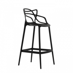 Барный стул Barneo N-235 Masters, черный, design Phillip Stark в Магнитогорске - magnitogorsk.mebel24.online | фото 1