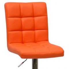 Барный стул Barneo N-48 Kruger оранжевый в Магнитогорске - magnitogorsk.mebel24.online | фото 3
