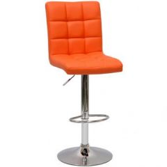 Барный стул Barneo N-48 Kruger оранжевый в Магнитогорске - magnitogorsk.mebel24.online | фото