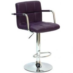 Барный стул Barneo N-69 Kruger Arm Фиолетовый в Магнитогорске - magnitogorsk.mebel24.online | фото 1