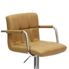 Барный стул Barneo N-69 Kruger Arm Светло-коричневый в Магнитогорске - magnitogorsk.mebel24.online | фото 2