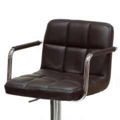 Барный стул Barneo N-69 Kruger Arm Темно-коричневый в Магнитогорске - magnitogorsk.mebel24.online | фото 2