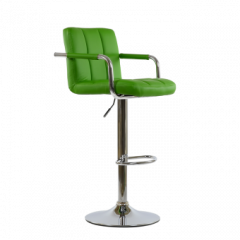 Барный стул Barneo N-69 Kruger Arm Зеленый в Магнитогорске - magnitogorsk.mebel24.online | фото