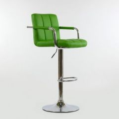 Барный стул Barneo N-69 Kruger Arm Зеленый в Магнитогорске - magnitogorsk.mebel24.online | фото 2