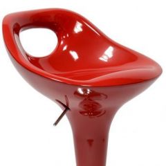 Барный стул Barneo N-7 Malibu красный глянец в Магнитогорске - magnitogorsk.mebel24.online | фото 3