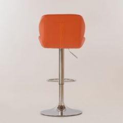 Барный стул Barneo N-85 Diamond оранжевый в Магнитогорске - magnitogorsk.mebel24.online | фото 3