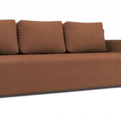 Диван Алиса 4 Shaggy HONEY - Teos Dark Brown в Магнитогорске - magnitogorsk.mebel24.online | фото