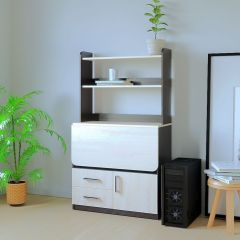 Компьютерный стол СП-1 (Венге/Дуб молочный) в Магнитогорске - magnitogorsk.mebel24.online | фото 4