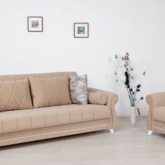 Комплект Роуз ТД 412 диван-кровать + кресло + комплект подушек в Магнитогорске - magnitogorsk.mebel24.online | фото