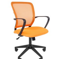 Кресло для оператора CHAIRMAN 698 (ткань/сетка TW - оранжевый) в Магнитогорске - magnitogorsk.mebel24.online | фото 1