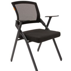 Кресло для посетителей CHAIRMAN NEXX (ткань стандарт черный/сетка DW-01) в Магнитогорске - magnitogorsk.mebel24.online | фото 1
