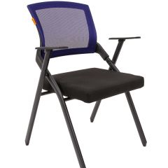 Кресло для посетителей CHAIRMAN NEXX (ткань стандарт черный/сетка DW-61) в Магнитогорске - magnitogorsk.mebel24.online | фото 1