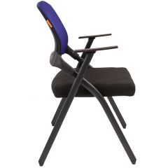 Кресло для посетителей CHAIRMAN NEXX (ткань стандарт черный/сетка DW-61) в Магнитогорске - magnitogorsk.mebel24.online | фото 3