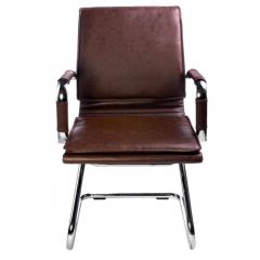 Кресло для посетителя Бюрократ CH-993-Low-V/Brown коричневый в Магнитогорске - magnitogorsk.mebel24.online | фото 4