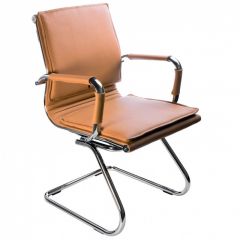Кресло для посетителя Бюрократ CH-993-Low-V/Camel светло-коричневый в Магнитогорске - magnitogorsk.mebel24.online | фото