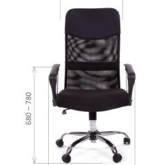 Кресло для руководителя CHAIRMAN 610 N (15-21 черный/сетка черный) в Магнитогорске - magnitogorsk.mebel24.online | фото 4