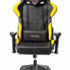 Кресло игровое Бюрократ VIKING 5 AERO YELLOW черный/желтый в Магнитогорске - magnitogorsk.mebel24.online | фото 3