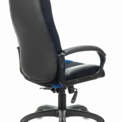 Кресло компьютерное BRABIX PREMIUM "Rapid GM-102" (экокожа/ткань, черное/синее) 532106 в Магнитогорске - magnitogorsk.mebel24.online | фото 4