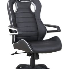 Кресло компьютерное BRABIX "Techno Pro GM-003" (черное/серое, вставки серые) 531814 в Магнитогорске - magnitogorsk.mebel24.online | фото