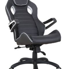 Кресло компьютерное BRABIX "Techno Pro GM-003" (черное/серое, вставки серые) 531814 в Магнитогорске - magnitogorsk.mebel24.online | фото 3