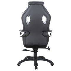 Кресло компьютерное BRABIX Techno Pro GM-003 (экокожа черное/серое, вставки серые) 531814 в Магнитогорске - magnitogorsk.mebel24.online | фото 8