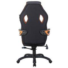 Кресло компьютерное BRABIX Techno Pro GM-003 (ткань черное/серое, вставки оранжевые) 531813 в Магнитогорске - magnitogorsk.mebel24.online | фото 5
