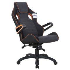 Кресло компьютерное BRABIX Techno Pro GM-003 (ткань черное/серое, вставки оранжевые) 531813 в Магнитогорске - magnitogorsk.mebel24.online | фото 8