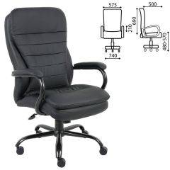 Кресло офисное BRABIX PREMIUM "Heavy Duty HD-001" (черный) 531015 в Магнитогорске - magnitogorsk.mebel24.online | фото