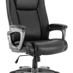 Кресло офисное BRABIX PREMIUM "Solid HD-005" (рециклированная кожа, черное) 531941 в Магнитогорске - magnitogorsk.mebel24.online | фото 1