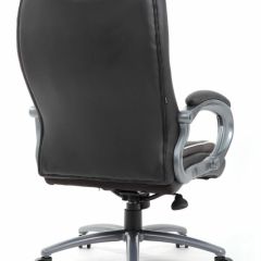 Кресло офисное BRABIX PREMIUM "Strong HD-009" (экокожа черная, ткань серая) 531945 в Магнитогорске - magnitogorsk.mebel24.online | фото 4