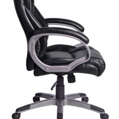Кресло офисное BRABIX "Eldorado EX-504", экокожа, черное, 530874 в Магнитогорске - magnitogorsk.mebel24.online | фото 2