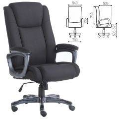 Кресло офисное BRABIX "Solid HD-005" (ткань/черное) 531822 в Магнитогорске - magnitogorsk.mebel24.online | фото