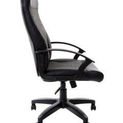 Кресло офисное BRABIX "Trust EX-535" (экокожа/черная/ткань серая) 531383 в Магнитогорске - magnitogorsk.mebel24.online | фото 1