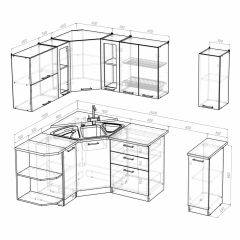 Кухонный гарнитур Лира оптима 1500*1800 в Магнитогорске - magnitogorsk.mebel24.online | фото 3