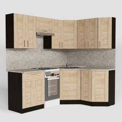 Кухонный гарнитур Ника мега оптима 2100*1500 в Магнитогорске - magnitogorsk.mebel24.online | фото 2