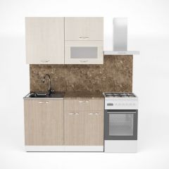 Кухонный гарнитур Ольга лайт 3 1200 мм в Магнитогорске - magnitogorsk.mebel24.online | фото 3