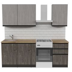 Кухонный гарнитур Симфония стандарт 1600 мм в Магнитогорске - magnitogorsk.mebel24.online | фото 3