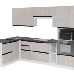 Кухонный гарнитур Сюита мега прайм 1500х2700 мм в Магнитогорске - magnitogorsk.mebel24.online | фото 3
