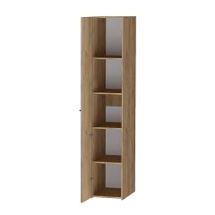 Квадро П-1 Пенал 1дв (ЛДСП дуб крафт золотой) в Магнитогорске - magnitogorsk.mebel24.online | фото 2