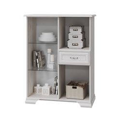 НИКОЛЬ Комод с 1 ст.дв., 2 гл.дв, 1 ящика в Магнитогорске - magnitogorsk.mebel24.online | фото 2