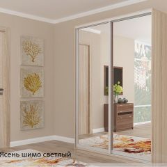 Шкаф №2 1.4-2 Оптима 2300х1404х572 (фасад 2 зеркала) в Магнитогорске - magnitogorsk.mebel24.online | фото 5