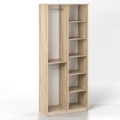 Шкаф 2-х створчатый Дуэт Люкс без зеркала в Магнитогорске - magnitogorsk.mebel24.online | фото 4