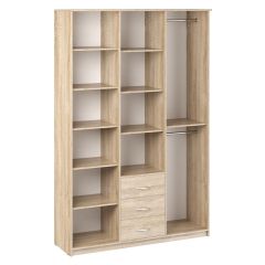 Шкаф комбинированный Дуэт Люкс с зеркалом в Магнитогорске - magnitogorsk.mebel24.online | фото 3