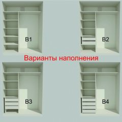 Шкаф-купе 1700 серии NEW CLASSIC K3+K3+B2+PL1 (2 ящика+1 штанга) профиль «Капучино» в Магнитогорске - magnitogorsk.mebel24.online | фото 7