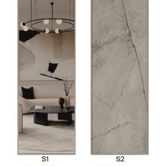 Шкаф-купе 1700 серии SILVER S1+S1+B2+PL2 (2 ящика+1 штанга+1 полка) профиль «Серебро» в Магнитогорске - magnitogorsk.mebel24.online | фото 7