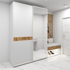 Шкаф-купе 1800 серии SOFT D6+D4+B2+PL2 (2 ящика+1штанга+1 полка) профиль «Капучино» в Магнитогорске - magnitogorsk.mebel24.online | фото 5