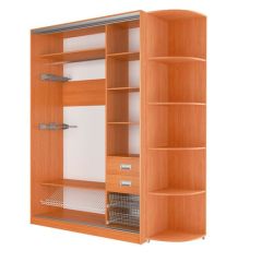 Шкаф-купе Элвис 1500 вариант 1 (ЛДСП/ЛДСП) в Магнитогорске - magnitogorsk.mebel24.online | фото 3