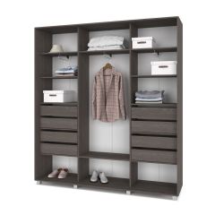 МАРТИН Шкаф-купе Анкор темный (2200*450) М421 в Магнитогорске - magnitogorsk.mebel24.online | фото 4
